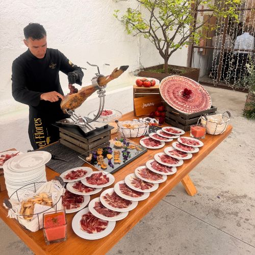 jamon de bellota y cebo de campo manuel flores